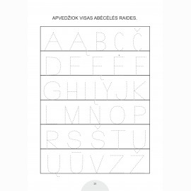 Raidės, skaičiai ir formos