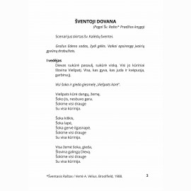 Šventoji dovana. Neraugintos duonos šventė