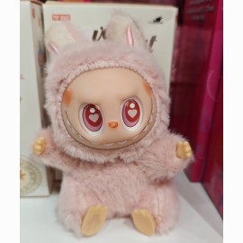 Labubu stiliaus pliušinis žaislas pakabukas (analogas)