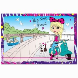 Aplankas su guma KIDS 320x230x30mm