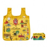 Sulankstomas pirkinių krepšelis, dėk. Lietuva 45x55cm, poliesteris 100%