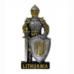 Magnetas Riteris, Lithuania, 95 x 45mm, pagamintas iš polirezino