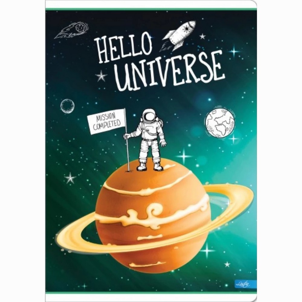 Sąsiuvinis(platus) A5 24lap 80g lin SPACE