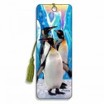 Skirtukas knygai 3D Pingvinai/ChG