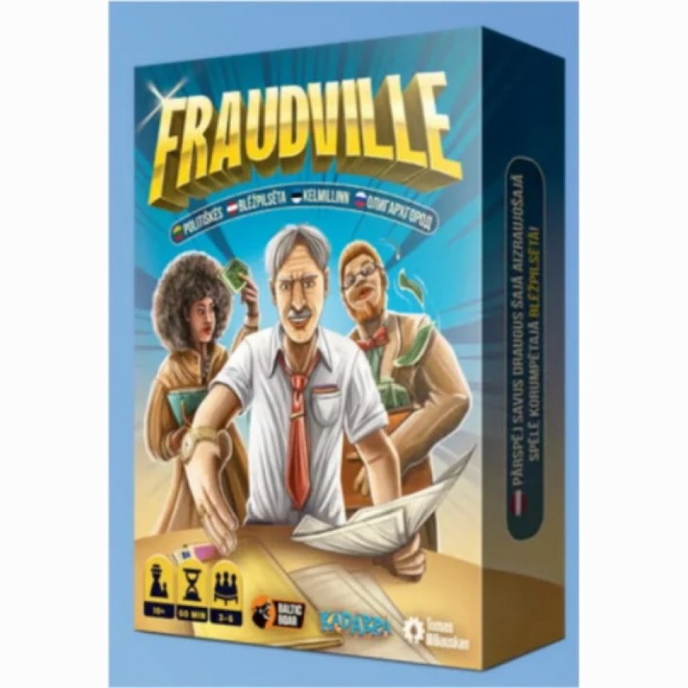 Stalo žaidimas POLITIŠKĖS (FRAUDVILLE) Stalo žaidimas POLITIŠKĖS (FRAUDVILLE)