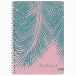 Sąsiuvinis su spirale,A5,100l,70g,lang,