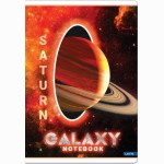 Sąsiuvinis A5 52lap 80g lin GALAXY