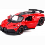 KiNSMART automobilis, Bugatti Divo, raudonas