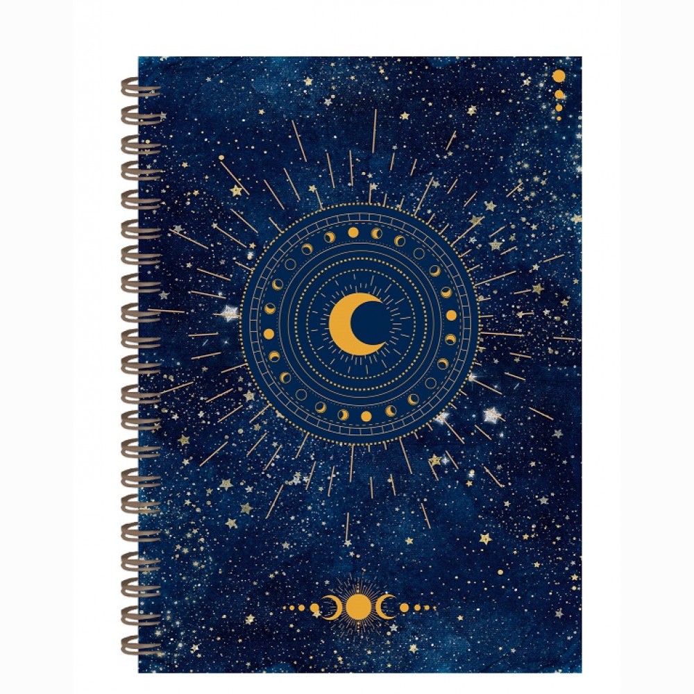 Užrašinė  Mano mėnulis, veiklos planuotė, su spirale