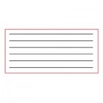 Lipdukas užrašams ant sąsiuvinių, 110x55mm