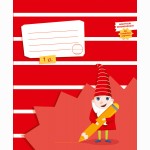 Sąsiuvinis  NETVARKOS NYKŠTUKAS RAŠO, 1 kl., lin