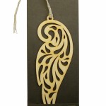 Medinis knygų skirtukas Angelas sargas