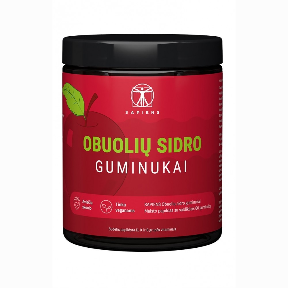 Obuolių sidro actas, 60 gum.