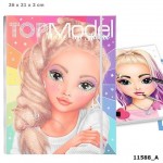 Top Model makiažo spalvinimo knyga