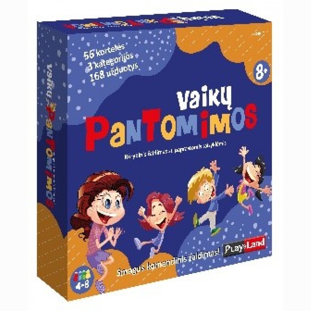 Žaidimas Vaikų pantomima Žaidimas Vaikų pantomima