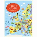 Europos atlasas su lipdukais