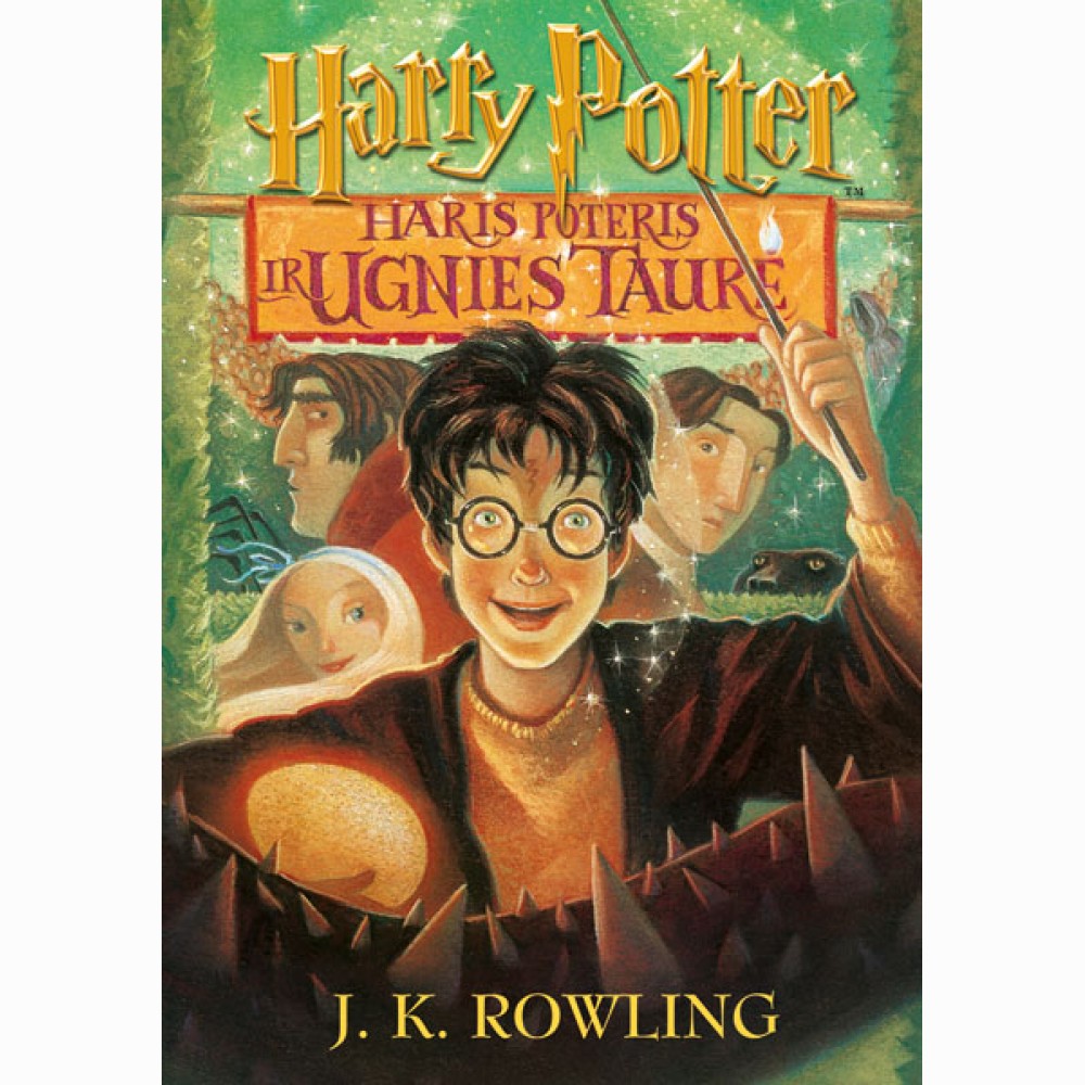 Haris Poteris ir Ugnies taurė. 4 knyga