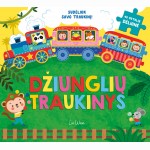 Džiunglių traukinys. Dėlionių knygelė