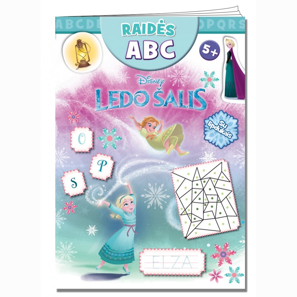 Ledo šalis. Raidės ABC