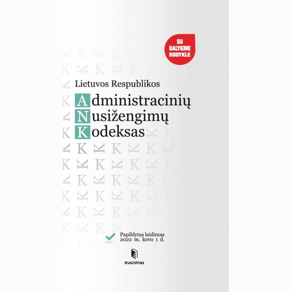 Lietuvos Respublikos administracinių nusižengimų kodeksas