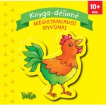 Mėgstamiausi gyvūnai. Knyga - dėlionė nuo 10 mėn.