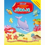 Pirmoji paveikslėlių knyga su lipdukais. Jūroje