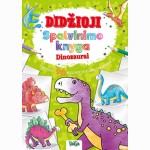 Didžioji spalvinimo knyga. Dinozaurai