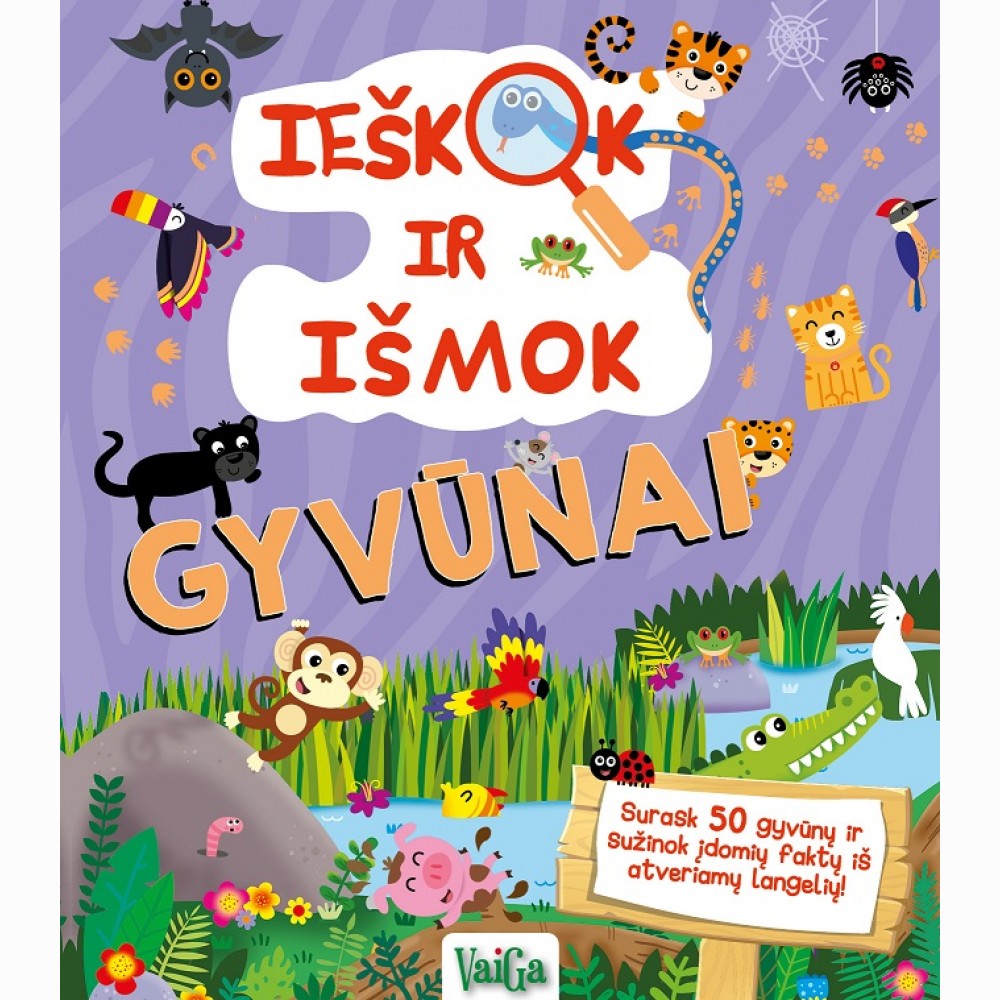Ieškok ir išmok. Gyvūnai