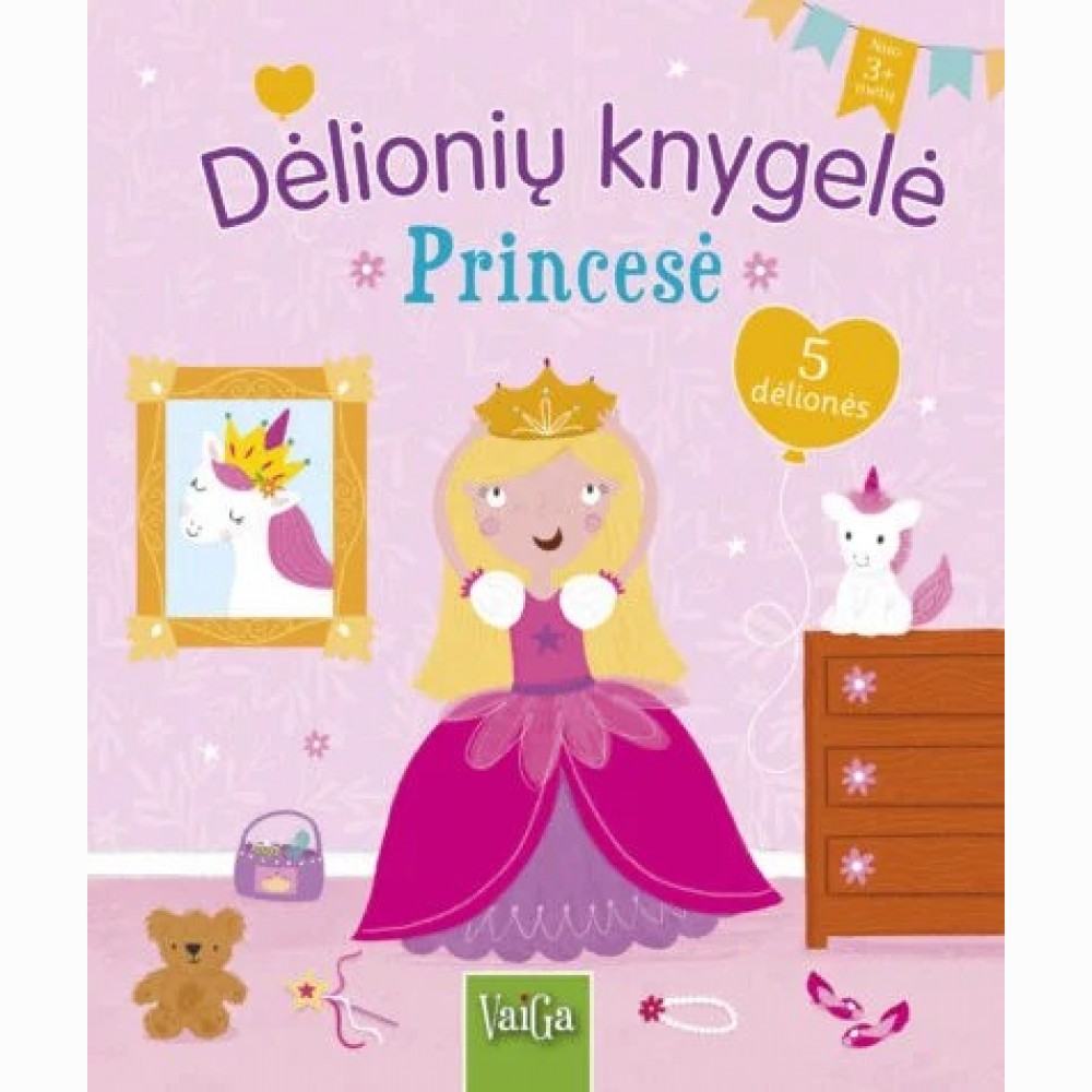 Dėlionių knygelė. Princesė