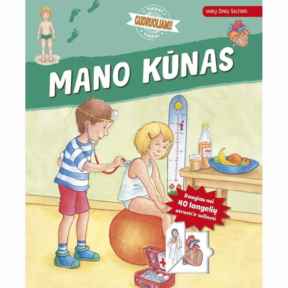 Mano kūnas. Vaikų žinių šaltinis