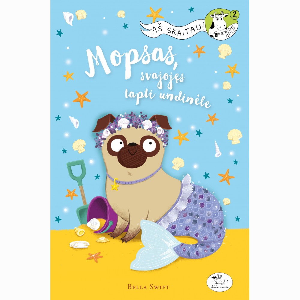 Mopsas, svajojęs tapti undinėle