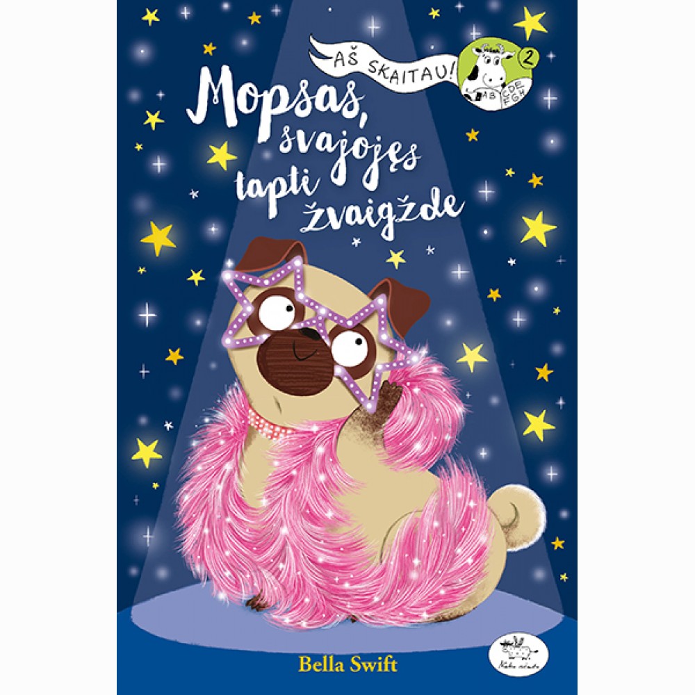 Mopsas, svajojęs tapti žvaigžde
