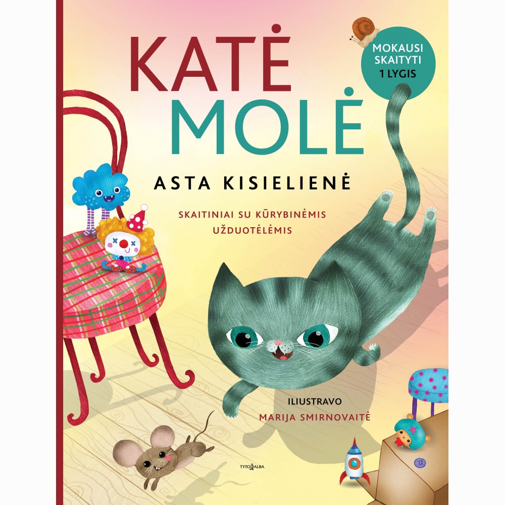 Katė Molė. Skaitiniai su kūrybinėmis užduotėlėmis