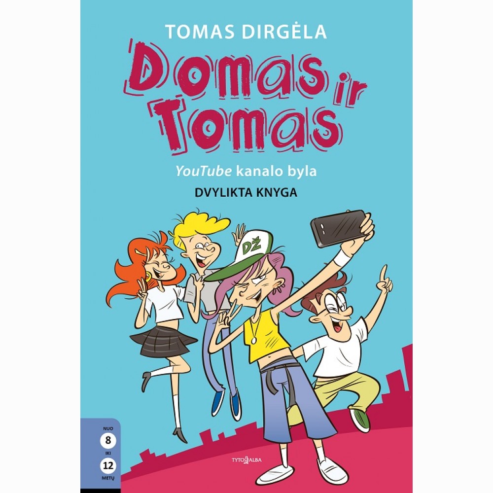 Domas ir Tomas. Youtube kanalo byla. 12 knyga