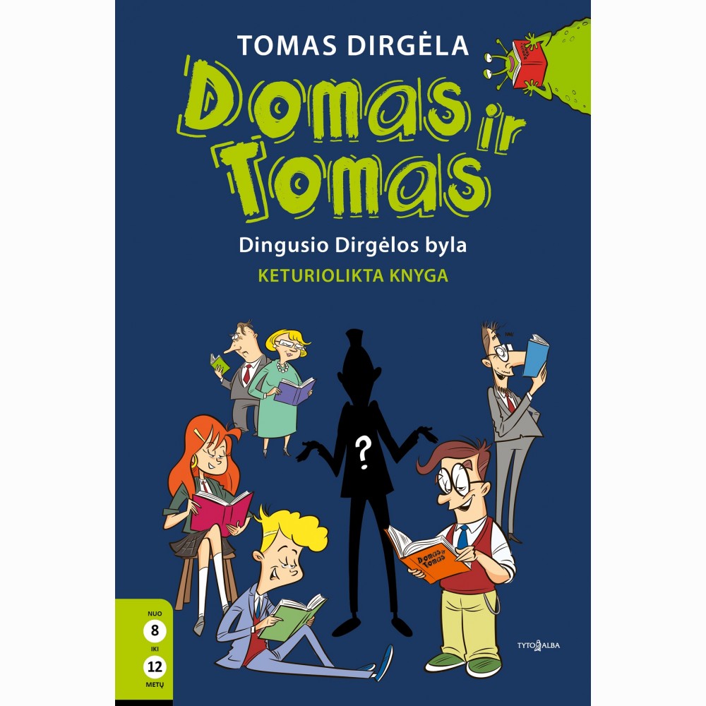 Domas ir Tomas. Dingusio Dirgėlos byla. 14 knyga
