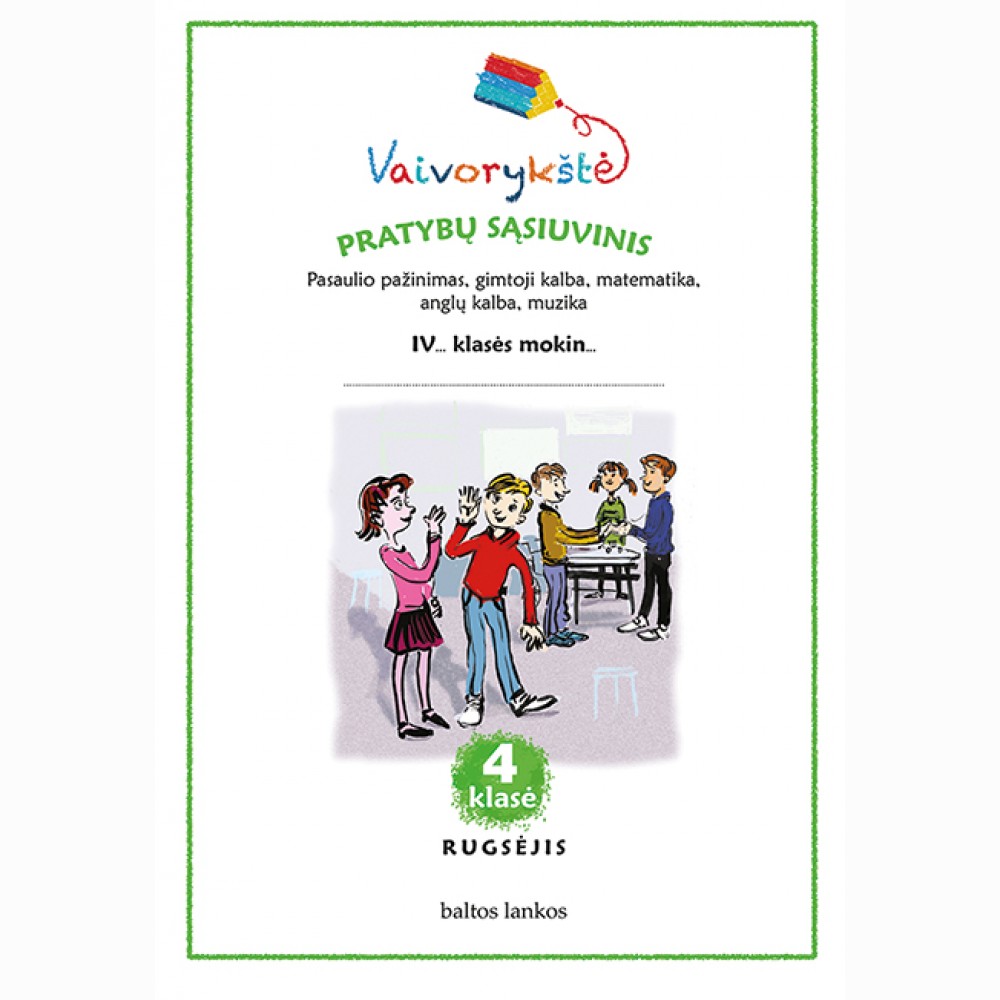 Vaivorykštė 4 kl. Pratybos. Rugsėjis