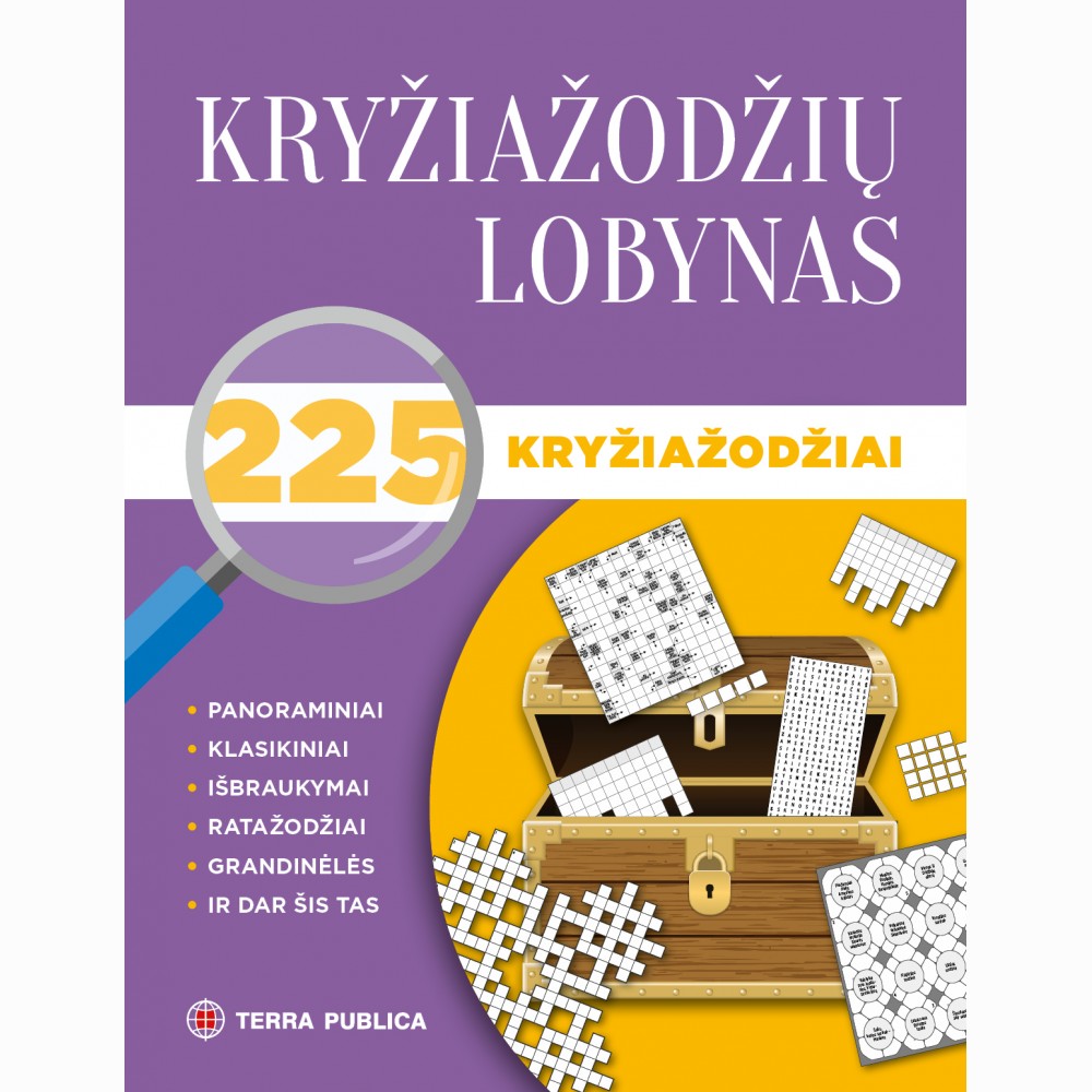 Kryžiažodžių lobynas. 225 kryžiažodžiai