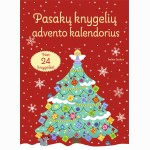 Pasakų knygelių advento kalendorius