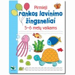 Pirmieji rankos lavinimo žingsneliai 5-6 m. vaikams