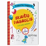 Skaičių pasaulis. Užduočių knygelė 4-5 metų vaikams su lipdukais