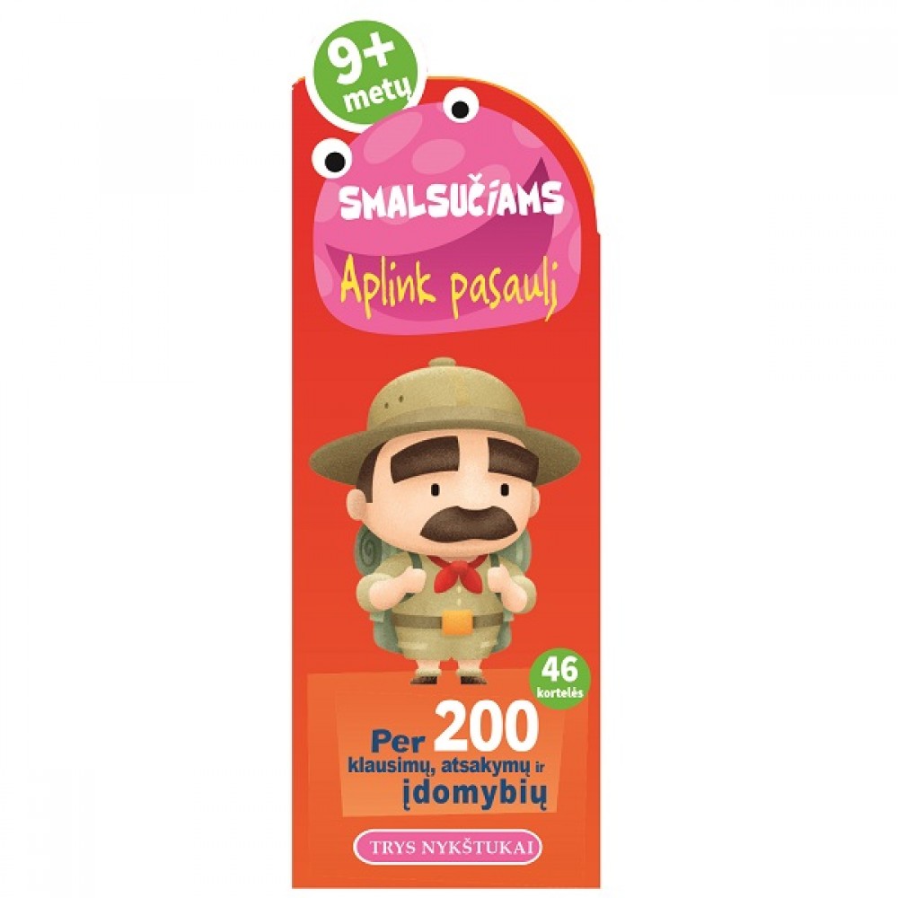 Smalsučiams 9+ metų. Aplink pasaulį Smalsučiams 9+ metų. Aplink pasaulį