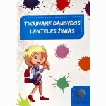 Tikriname daugybos lentelės žinias