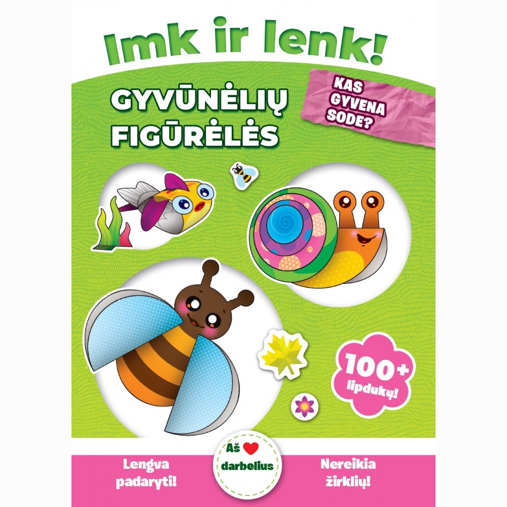Gyvūnėlių figūrėlės. Imk ir lenk