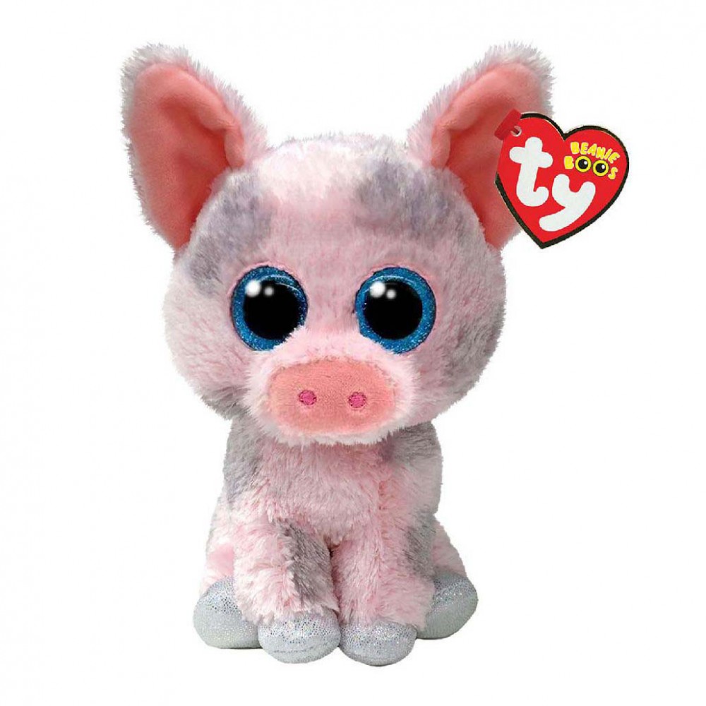 Pliušinis žaislas HAMBONE - pink pig reg 15,5 cm