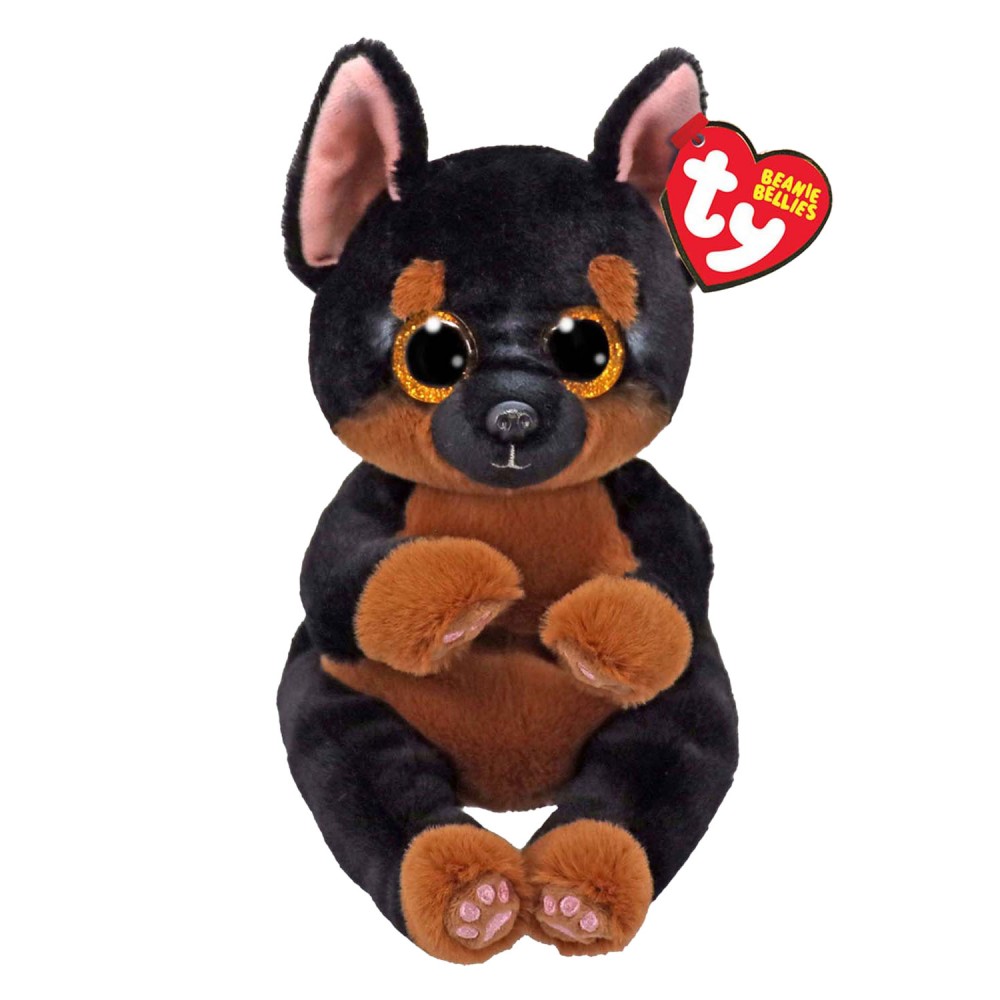 Pliušinis žaislas FRITZ- black/tan dog reg