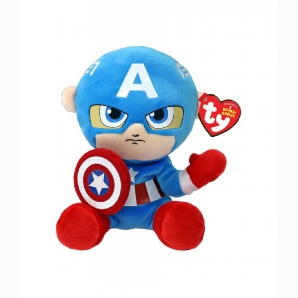 Pliušinis žaislas CAPTAIN AMERICA - soft reg