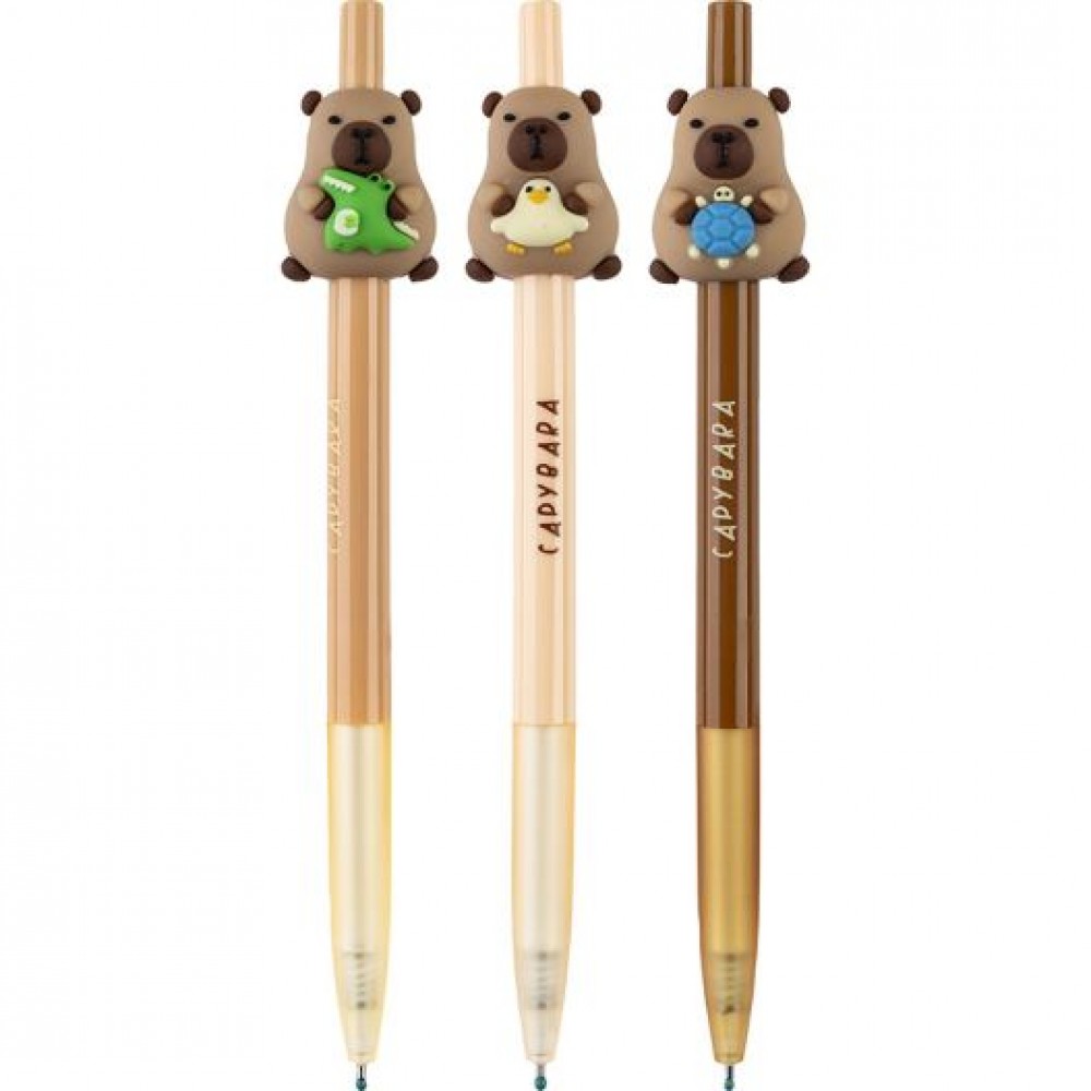 Rašiklis automatinis Capybara 0,5mm, mėlynas rašalas Rašiklis automatinis Capybara 0,5mm, mėlynas rašalas