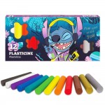 Plastilinas Stitch, 12 spalvų