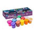 Guašas Stitch, 20ml, 12 spalvų