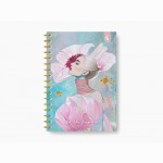 Mados ikona, Sąsiuvinys B5, spiralinis įrišimas,160 psl.80 gsm,  langeliais